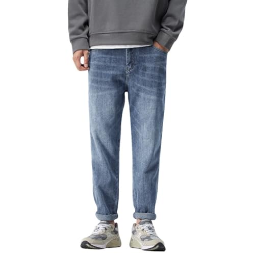 Jeans Pants Trouser Denim for Men in Spring and Autumn Loose Classic Trendy Casual Workwear