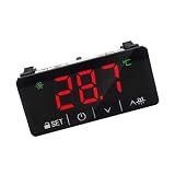 Termostato touch screen intuitivo Ampio monitor LCD Costruzione in ABS per celle frigorifere e congelatori Impostazioni semplici Strumento misurazione della temperatura