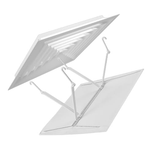 LIFKOME Parabrisas Del Aire Acondicionado Respiraderos De Sofito Calentador Aire Acondicionado De Dormitorio Aire Acondicionado De Ventana Puerta Ventilación Deflector El Plastico