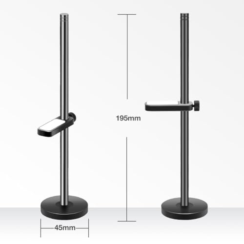 Soporte para tarjeta gráfica rojo de aluminio ajustable miniatura 3