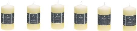 6 x Prices London Altar Candles Ivory 15cm x 8cm