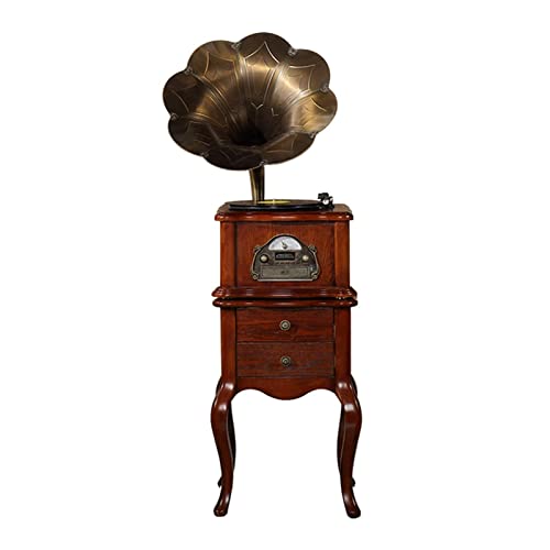 TAISK Platine Tourne-Disque, Tourne-Disque rétro, phonographe Vintage Tout-en-Un Gramophone nostalgique pour avec klaxon… - Les Beatles, Paul McCartney, John Lennon, RIngo Starr, George Harrison TAISK Platine Tourne-Disque, Tourne-Disque rétro, phonographe Vintage Tout-en-Un Gramophone nostalgique pour avec klaxon…
