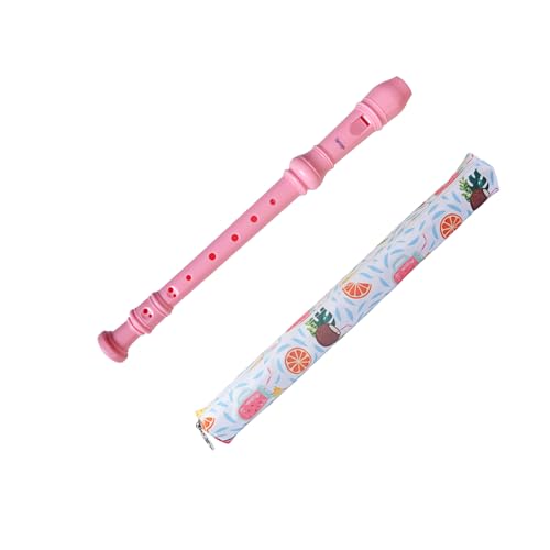 Farcaya Soprano Recorder Instrument for Beginners German Style C Key 8 Hole Descant Music with Clean...