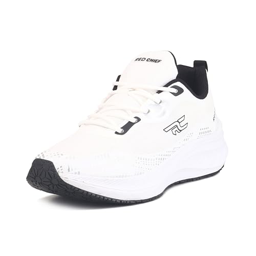 Image of Red Chief Men's Running Sports Shoe | Low Ankle Lace-Up with Breathable Mesh & Synthetic Upper (R1745)