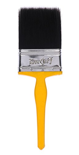 Image of Double Thickness Triple Boiled 100% Pure Nylon /Polyester Blend Round Bristles Paint Brush for All Application Type A (1+2+3 Inch(s))