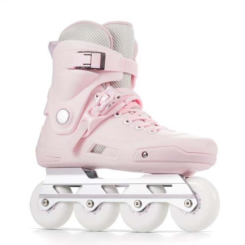 SWAY Inline Skates for Adults, Racing, Size 4-10, Pink