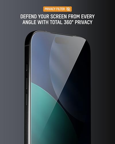 Écran anti-espion Mous iPhone 17 Pro Max pour bloquer les regards et chocs - 2
