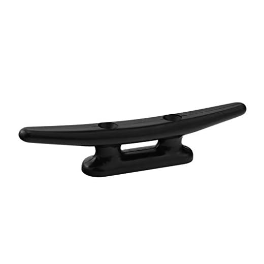 Gazechimp Bacini di Attracco per Bitte Piatte/Base di Ancoraggio Aperta per Accessori per Kayak 5 ''