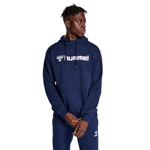 hummel hmlMover Cotton Hoodie, Navy, 2XL