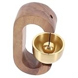 Sonnette magnétique en - style simple et mode, en rondins adapté porte réfrigérateur, porte, au tiroir, porte coulissante, etc., ornements de sonnette