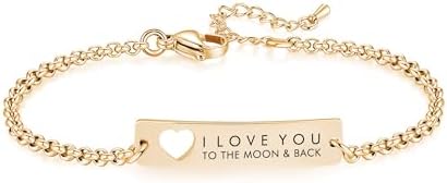 Elegant Quote Bracelets for Women - heart Inspirational bracelets...