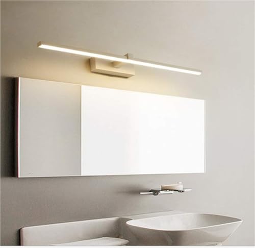 LEDバスルームライトLEDミラーライトバスルーム灯3000-6000K ホワイト灯メイクアップミラー用 壁掛け式化粧鏡用 化粧台用