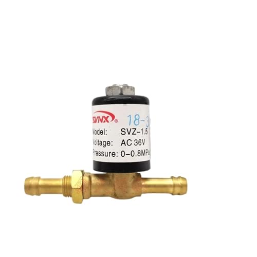Válvula solenoide de 2 posiciones máquina de soldar argón conector manguera latón SVZ-1.5 4