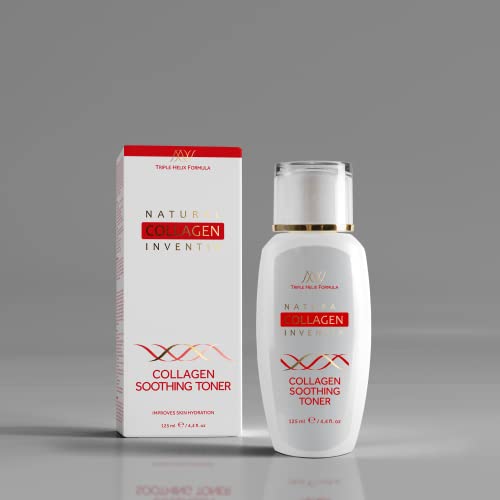 Natural Collagen Inventia Kollagen Gesichtswasser Soothing Toner 125 ml - Beruhigendes Toner für empfindliche Haut… - Image 4
