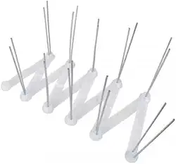 Kit 4 Metros Espicula Inibidora de Pombos Control Up Espanta Aves