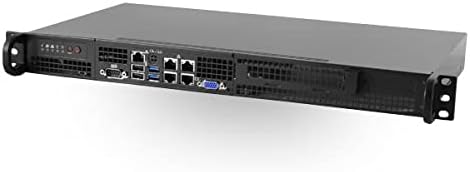 MITXPC RS-SMC2758-FIO Atom C2758 8- Core Front I/O 1U Server, 4X LAN
