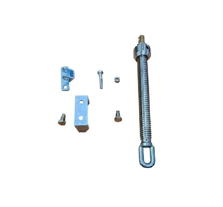 ULTRAFLEX CONTROL SYSTEMS Martinetto Telescopico Manuale art. 37243K, Ottone e Cromato, Apertura 310mm, 600g, Montaggio a Soffitto, per Cupole e Lucernai fino a 200kg
