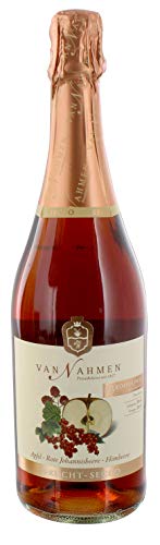 Frucht-Secco Apfel-Johanna-Himbeere.