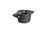 Woll Concept Plus 120CPI Cast Aluminium 3-Litre Cooking Pot with Lid 20 cm Diameter / 11.5 cm Deep