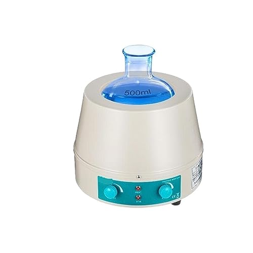 500ML Knob Magnetic Agitador 0-1600RPM Liquid Heating Mantle Stirrer Hot Plate Vortrx Mixer Shaker for Chemical Laboratory