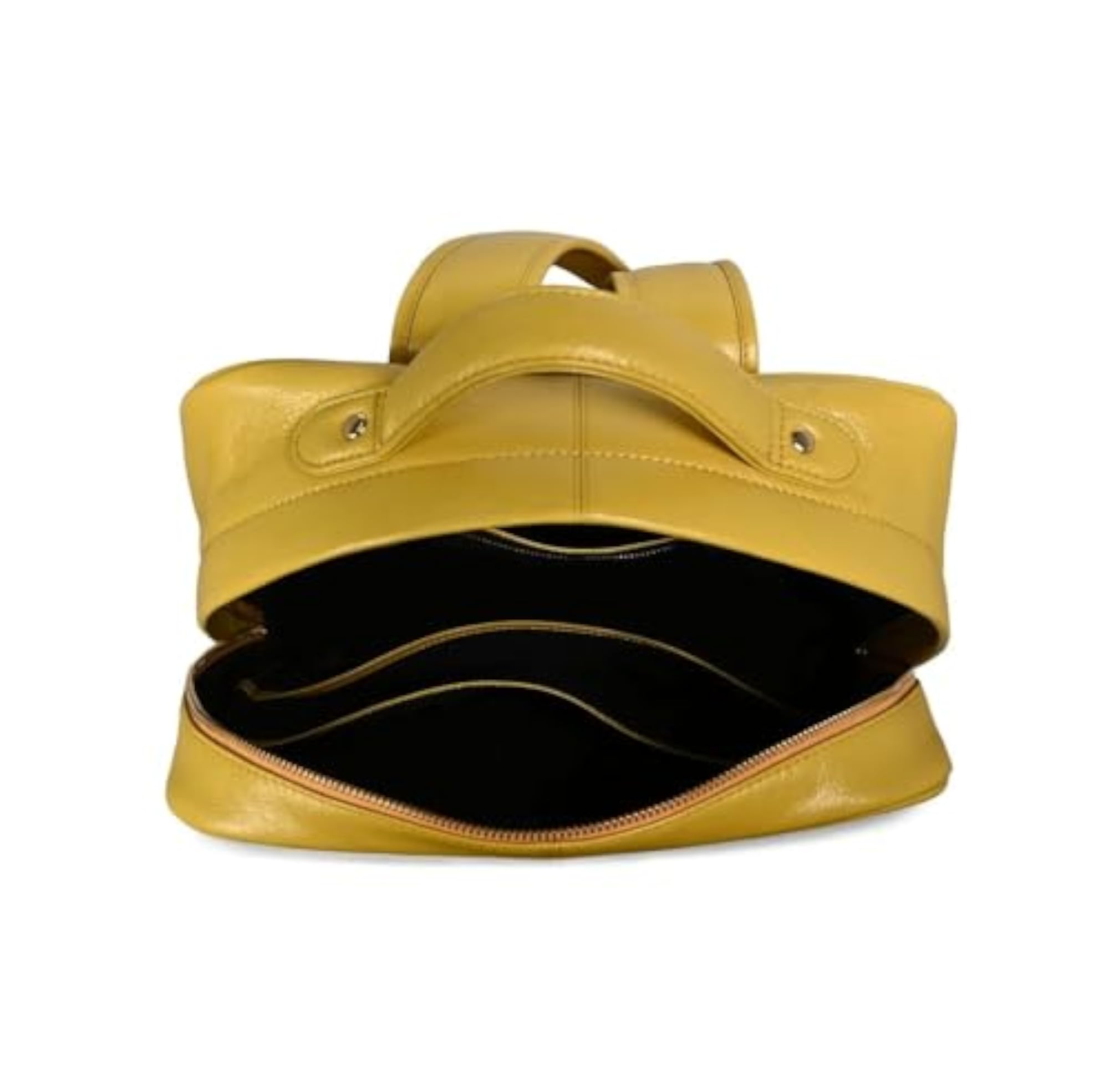 Genuine Leather Backpack with Adjustable Straps
