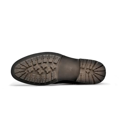 Men's Leather Boots with Brogue Design, Lace-Up Style, Composite Outsole4