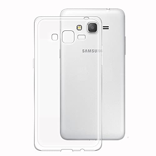 Natural Tactility Shockproof Soft Gel TPU Protective Silicone Back Cover Case Compatible with T-Mobile Samsung Galaxy Grand Prime SM-G530T Cellphone