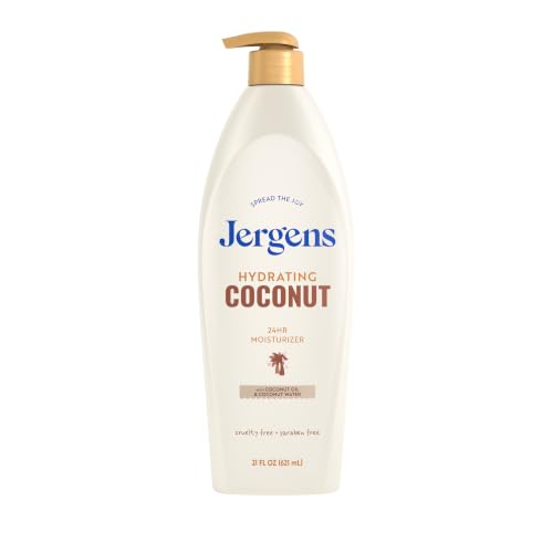 Image of Jergens Hydrating Coconut Body Lotion For Dry Skin, 21 fl oz