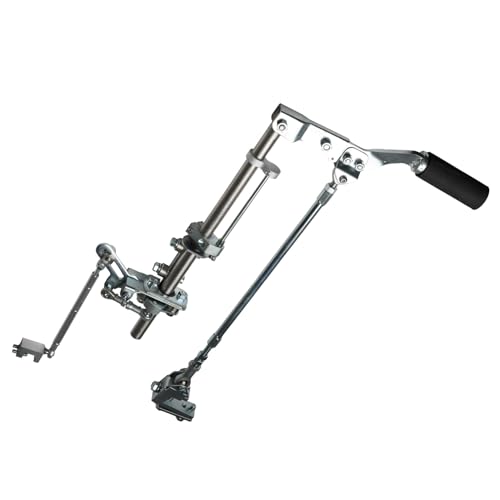 Freedom Staff Hand Control Right Angle with Accelerator Lockout Universal Fit, Easy Installation, and Ergonomic Design for Safe Driving, All Parts compatible with Monarch 1-A Push-Pull Hand Control