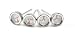 Charcoal Companion Reusable Pork Button (Set of 4) - CC4078