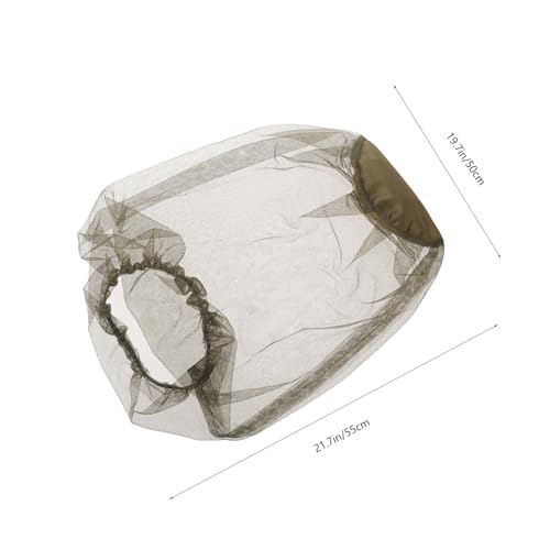 GALPADA 5pcs Sombrero de Red de Gasa Verde para Pesca y Alimentación de Abejas miniatura 2