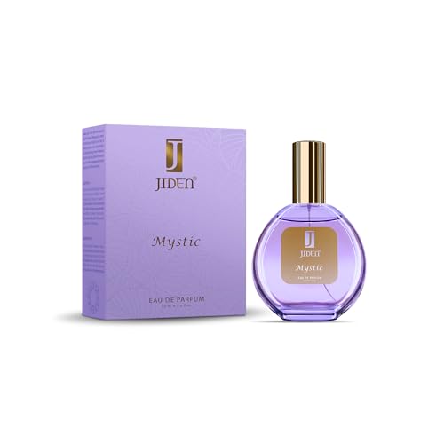 Image of JIDEN Luxury Mystic Eau De Parfum For Women, 30ml with Lily of the Valley, Rose & Lotus Notes | Perfume for Woman, Floral & Woody Fragrance Long Lasting Smell- GF Gift | Valentine Gift For Her