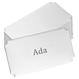 Large application:la plaque signalétique peut être montée sur des cadres photo, ouvrages d'art, plaques, cadeaux de mariage, monuments commémoratifs, trophées, récompenses et ainsi de suite; Et la sublimation, estampillage,et d'autres méthodes de gravure vous conviennent pour graver