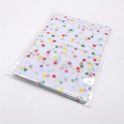 60枚 ンティッシュペーパー アートギフトラッピング ティッシュペーパー バルクギフトラッピング なスターティッシュペーパーバルク装飾ラッピングティッシュペーパー50 x 35 cm DIY クラフト ギフトバッグ ホリデーパーティー用品