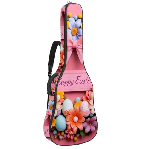 Housse guitare acoustique rembourrée 101,6 cm finie l'angoisse des rayures et de la pluie