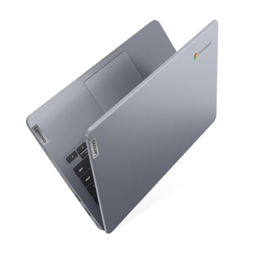 Image of Lenovo 14e Chromebook Gen 3 82W6003CUS 14 inch Touchscreen Chromebook - Full HD - Intel N-Series N100-8 GB - 64 GB Flash Memory - English Keyboard - Storm Gray - Intel Chip - 1920 x 1080 - ChromeOS - UH
