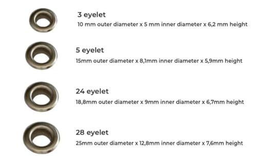 Matrice rivet œillet bouton pression machine presse manuelle bleue - 5