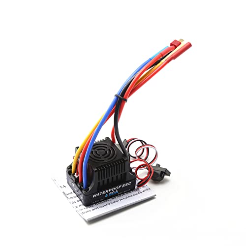 Motor sin escobillas S3660 impermeable y kit ESC 80A para reparar y potenciar coches RC 3
