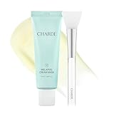 CHARDE Peel Off Cream Mask for Dark Spots, Cream-to-Clear Mask for Brighter, More Even-Looking Skin, At-Home Care Routine (50ml)