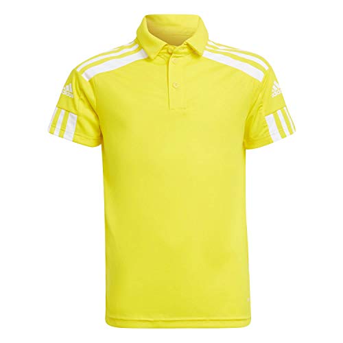 adidas Unisex Kids Polo Shirt (Short Sleeve) Sq21 Polo Y, Tmyell/White, GP6426, 12 Ans EU