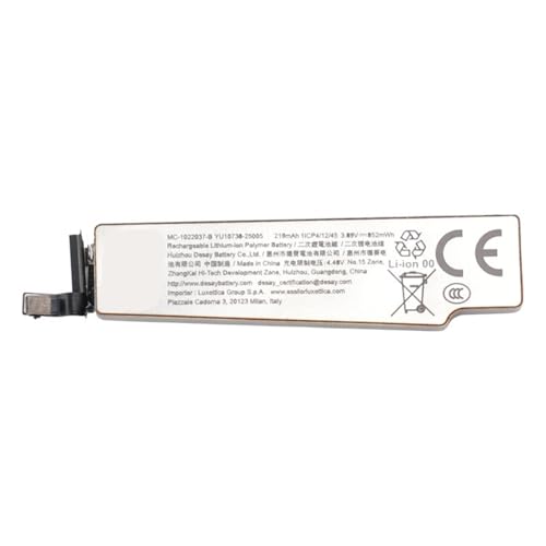 Batería de gafas inteligentes moderna de 3,89V y 219mAh recargable