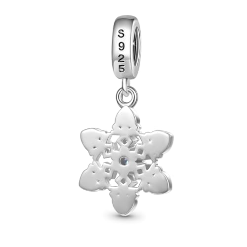 Image of GNOCE Christmas Charm Silver Plated & Sterling Silver Bracelet Gift