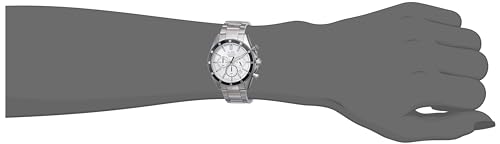 ALBA Stainless Steel Analog Silver Dial Men Watch-At3J31X1, Silver Band - Image 2