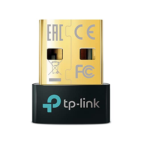 TP-Link Nano USB Bluetooth 5.3 Adapter for Multiple Devices Long Range Bluetooth Dongle/Receiver for Win 11/10/8.1/7 Plug and Play (UB500)