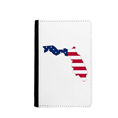 Étui portefeuille de voyage carte USA et organiseur de cartes classique multicolore