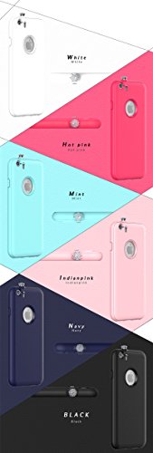 iPhone 6 Case, Aeonaz iPhone 6 Protective Case Twinkle Stone Case with Authentic Swarovski Zirconia, New Light Up Function - Retail Packaging - White