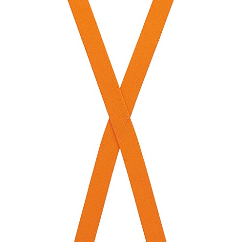 Children's Solid Color Suspenders - 1-Inch Wide Elastic - Sewn X-Back - Clip - Many Colors & 3 Sizes3