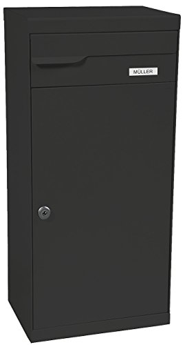 MEFA Paketpostkasten Fuego (992) Briefkasten Entnahme Hinten Namensschild...