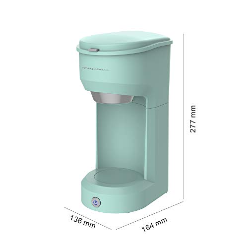Frigidaire Ecmk088-Mint Retro Single Serve Maker, Brewer For Ground Coffee,300 Ml, Mint #TOP2