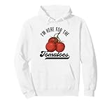 Tomatenliebhaber Tomatengeschenke Tomaten Feinschmecker Bauernmarkt Pullover Hoodie